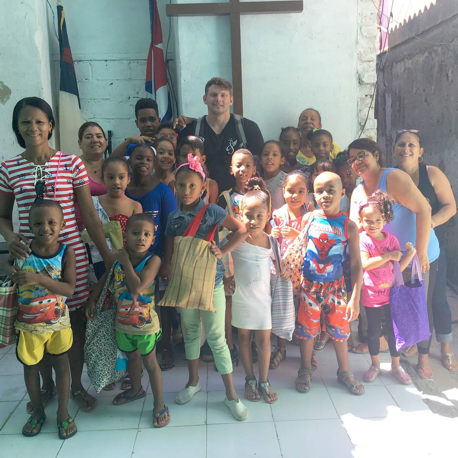 Saints and Sinners Love Thy Neighbor Foundation visits and donates to people in Cuba.